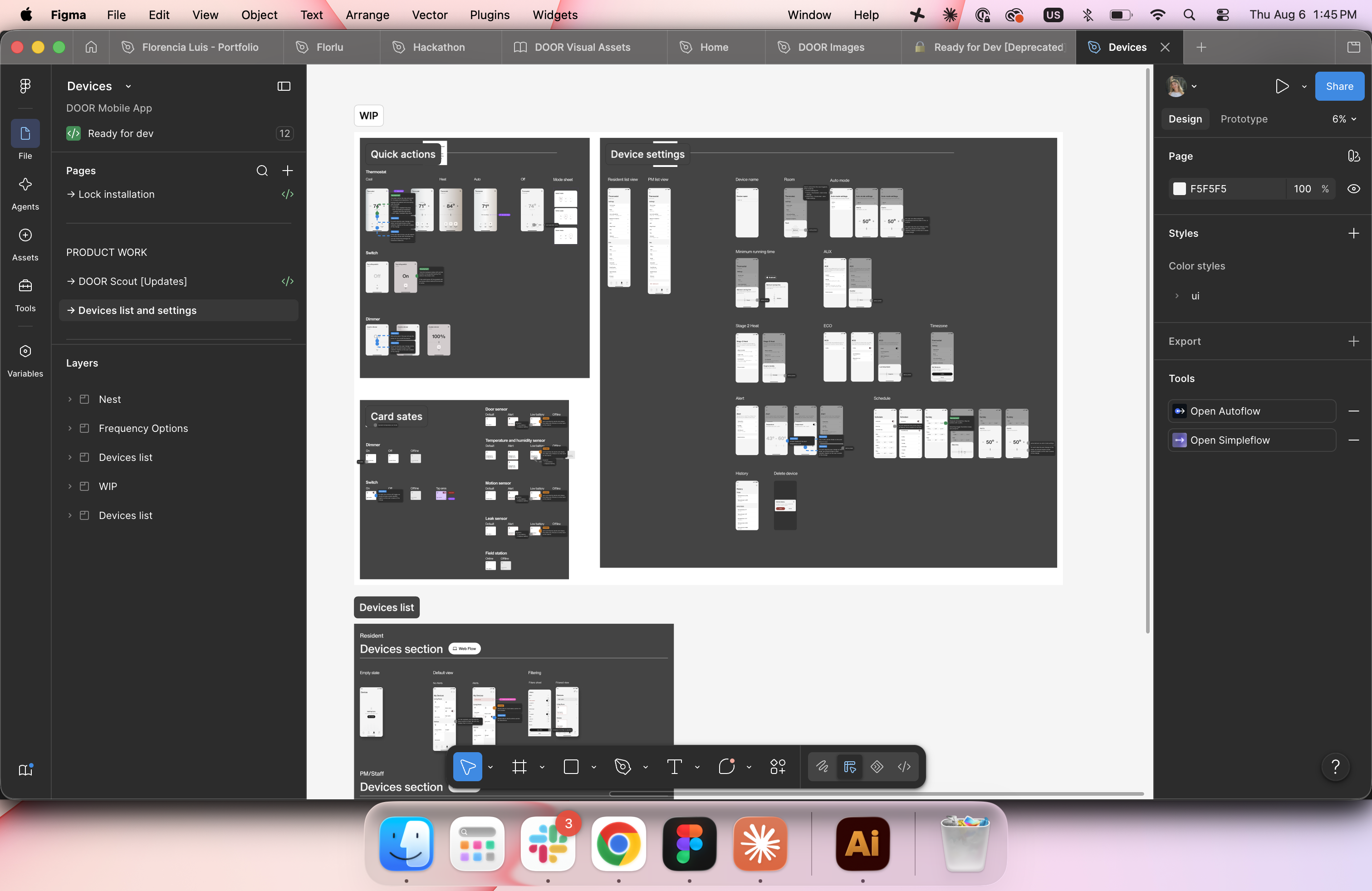 Reorganised Figma file