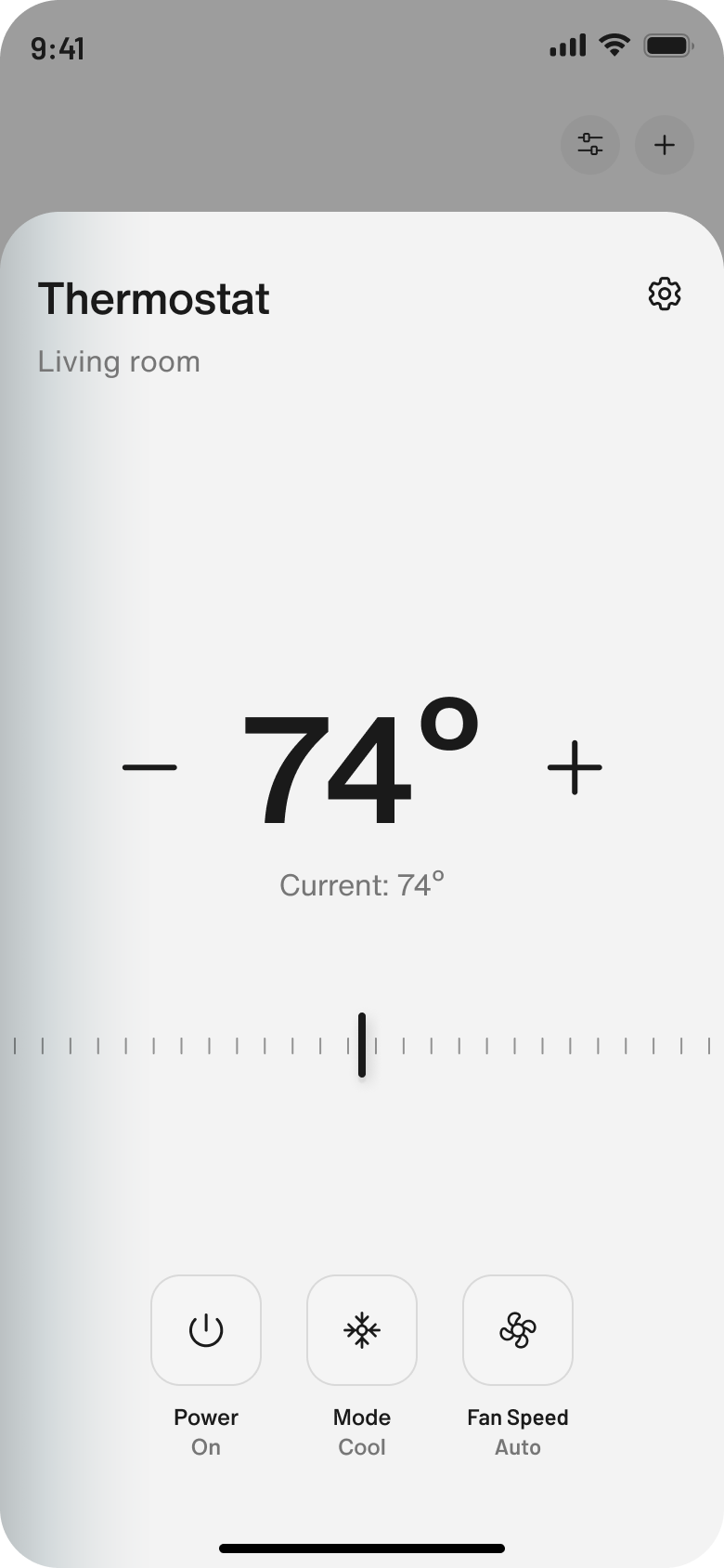 New thermostat quick access sheet