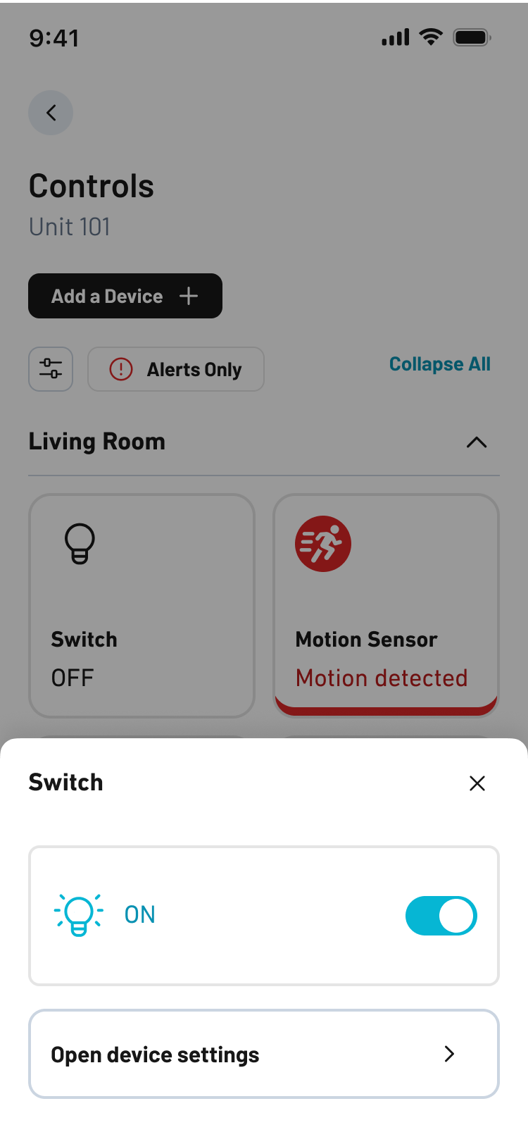 Old switch quick access sheet