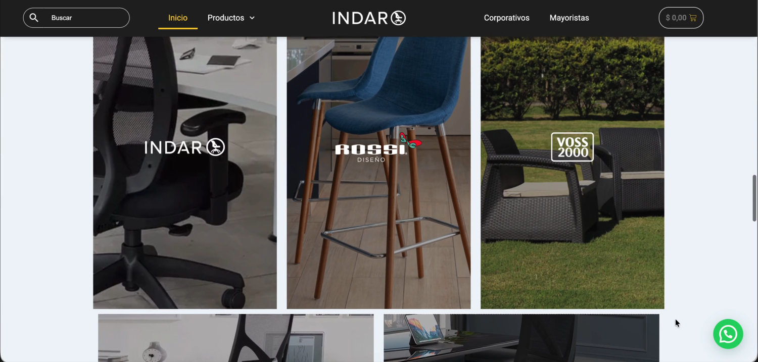 Represented brand tiles